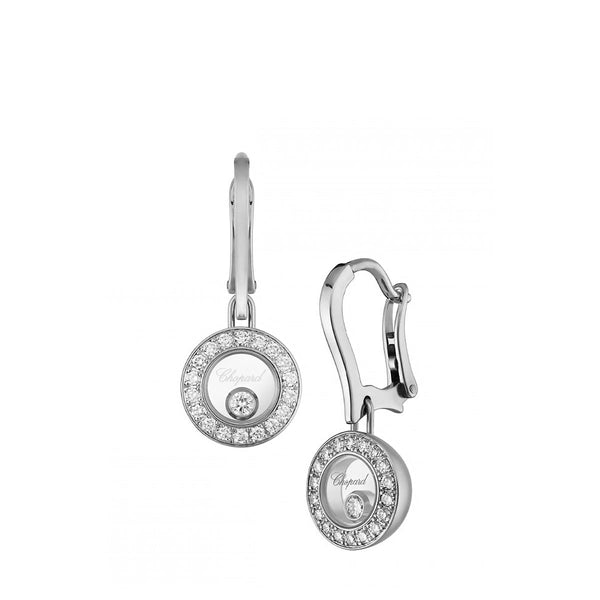 Happy Diamonds Icons Earrings, White Gold, Diamonds